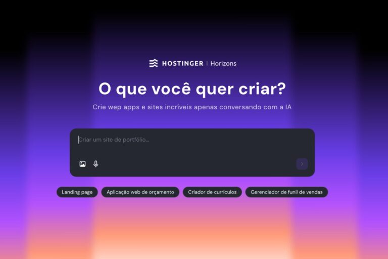 Hostinger Horizons A Era do Vibe Coding Hostinger Horizons