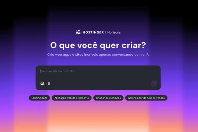 Hostinger Horizons A Era do Vibe Coding Hostinger Horizons